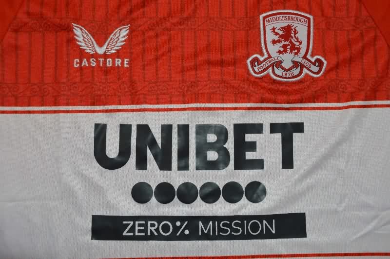 AAA Quality Middlesbrough 25/26 Home Soccer Jersey