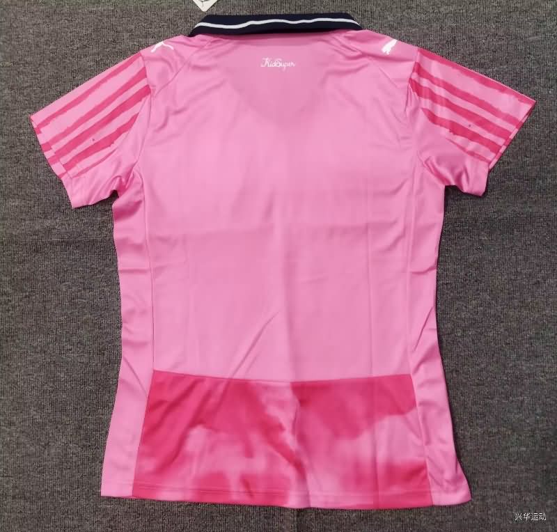 AAA Quality Monterrey 25/26 Goalkeeper Pink Women Soccer Jersey