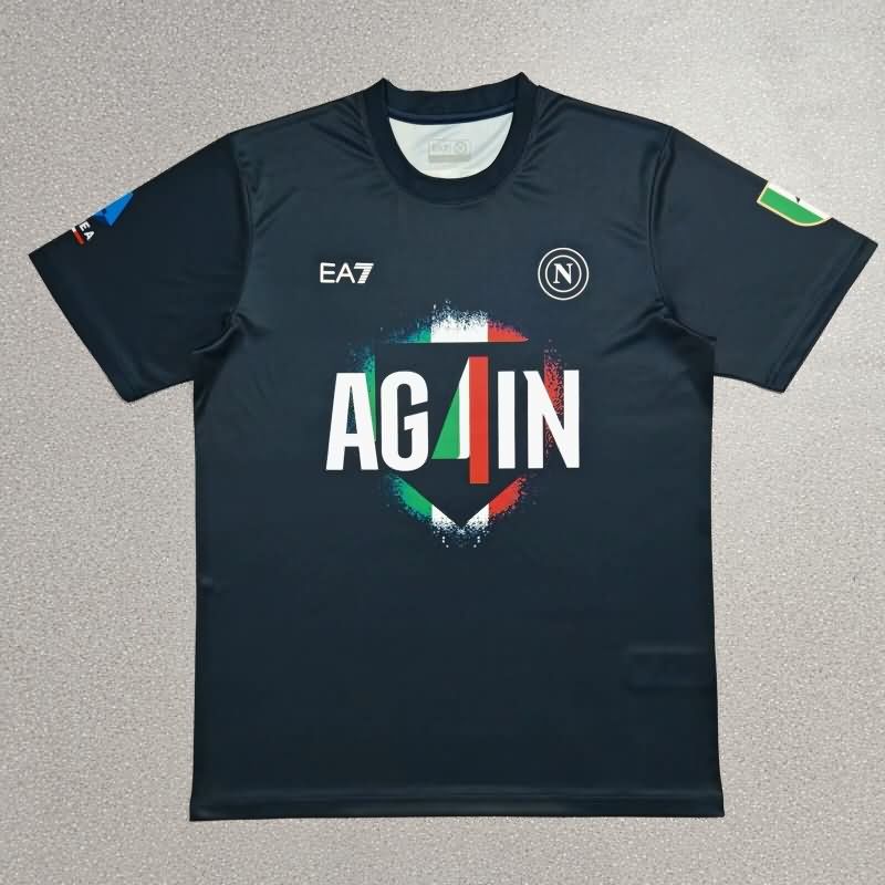 AAA Quality Napoli 2025 Champion Special Soccer Jersey