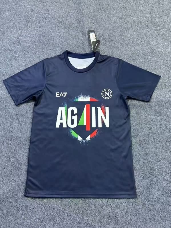 AAA Quality Napoli 2025 Champion Special Soccer Jersey 02