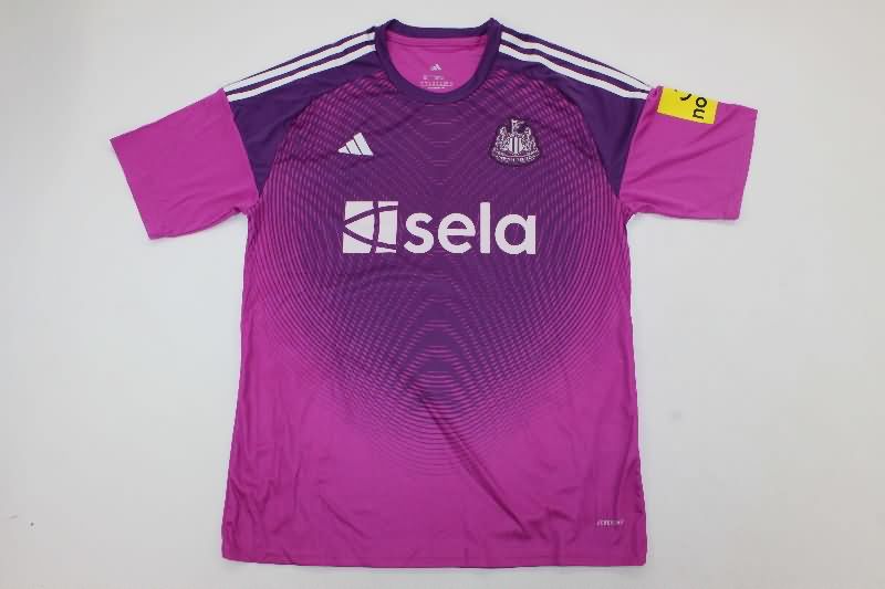 AAA Quality Newcastle United 25/26 Goalkeeper Purple Soccer Jersey