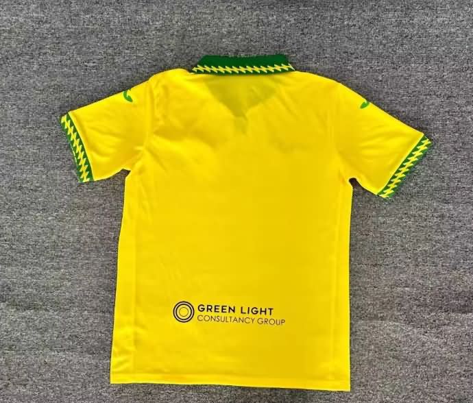 AAA Quality Norwich 25/26 Home Soccer Jersey