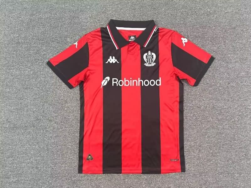 AAA Quality OGC Nice 25/26 Home Soccer Jersey