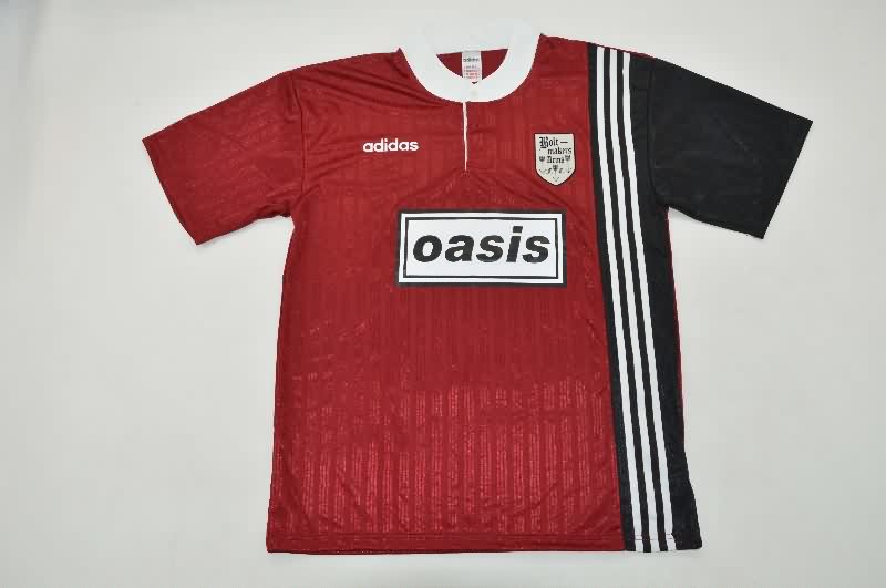 AAA Quality Oasis 1996 Red Soccer Jersey