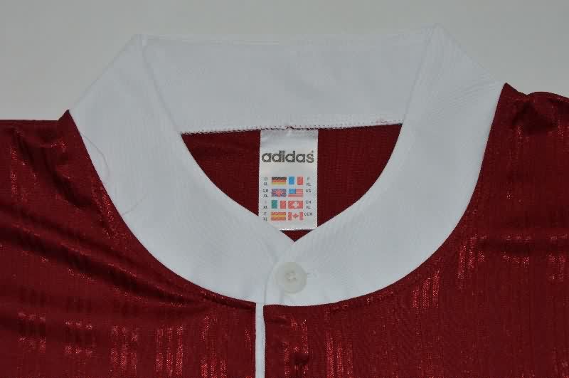 AAA Quality Oasis 1996 Red Soccer Jersey