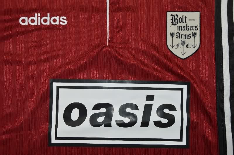 AAA Quality Oasis 1996 Red Soccer Jersey