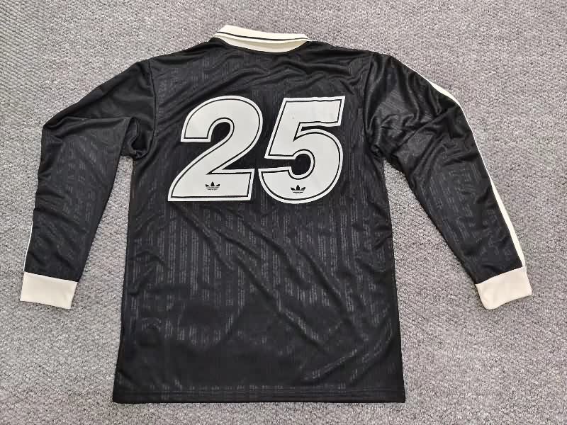 AAA Quality Oasis 2025 Black Long Sleeve Soccer Jersey