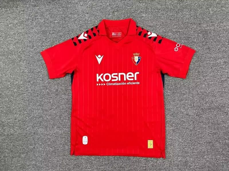 AAA Quality Osasuna 25/26 Home Soccer Jersey