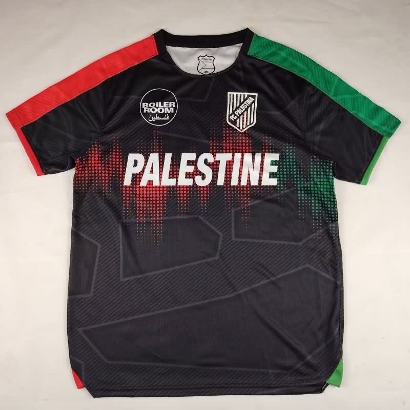 AAA Quality Palestino 2025 Black Soccer Jersey