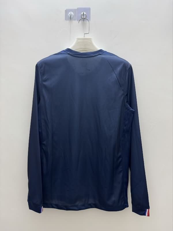 AAA Quality Paris St German 25/26 Home Long Sleeve Soccer Jersey