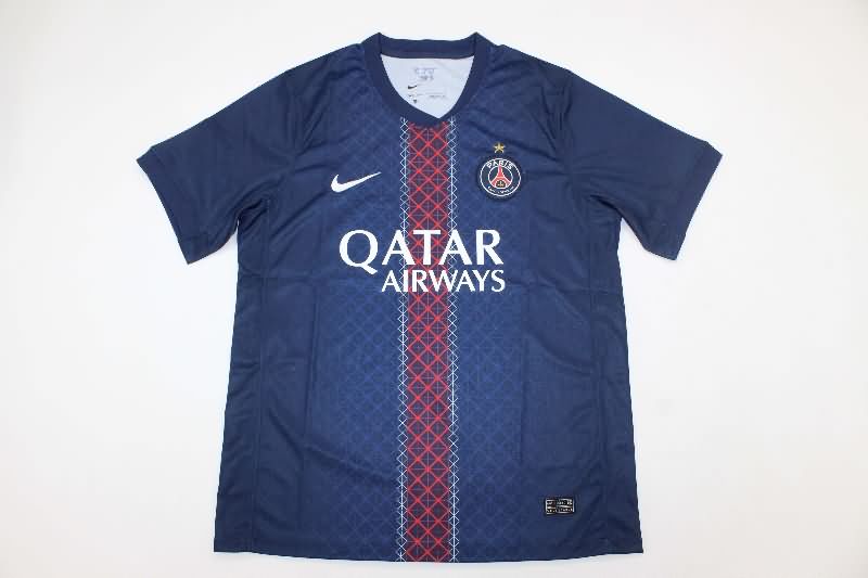 AAA Quality Paris St German 25/26 Home Soccer Jersey With Star