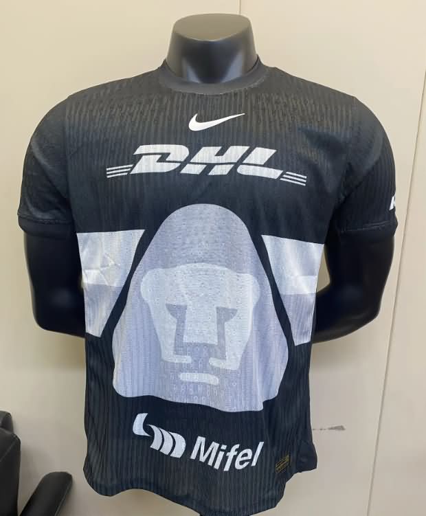 AAA Quality Pumas UNAM 25/26 Goalkeeper Black Soccer Jersey (Player)