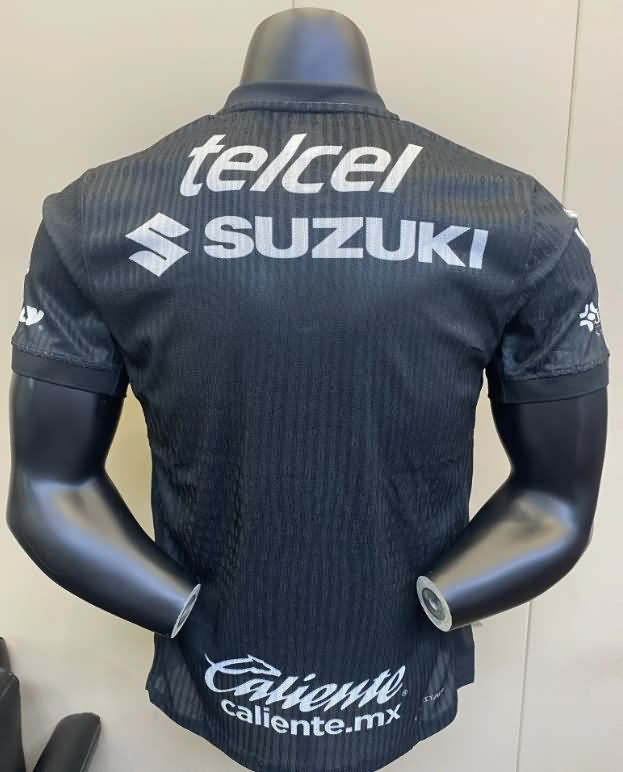AAA Quality Pumas UNAM 25/26 Goalkeeper Black Soccer Jersey (Player)