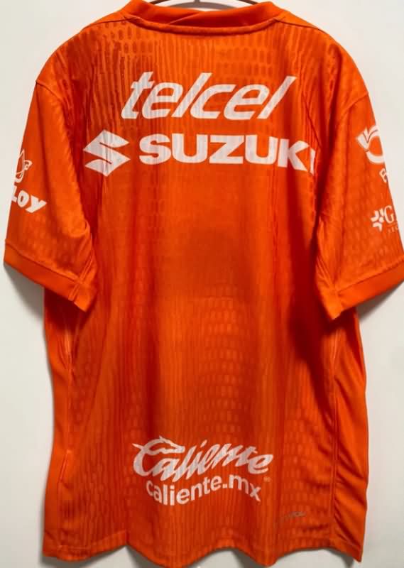 AAA Quality Pumas UNAM 25/26 Goalkeeper Orange Soccer Jersey (Player)