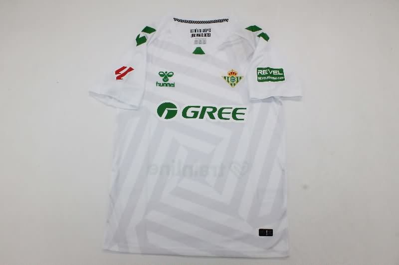 AAA Quality Real Betis 25/26 Goalkeeper White Soccer Jersey