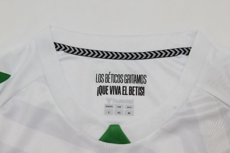 AAA Quality Real Betis 25/26 Goalkeeper White Soccer Jersey
