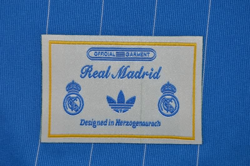 AAA Quality Real Madrid 25/26 Blue Long Sleeve Soccer Jersey