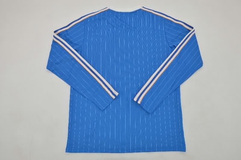 AAA Quality Real Madrid 25/26 Blue Long Sleeve Soccer Jersey