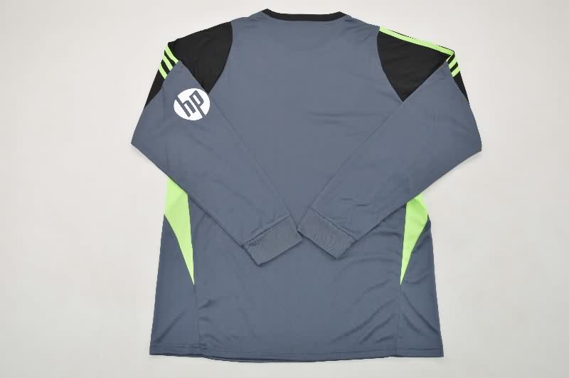 AAA Quality Real Madrid 25/26 Goalkeeper Black Long Sleeve Soccer Jersey