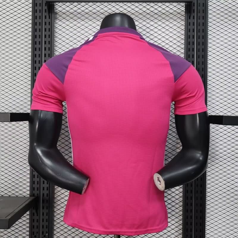 AAA Quality Real Madrid 25/26 Goalkeeper Purple Soccer Jersey (Player)