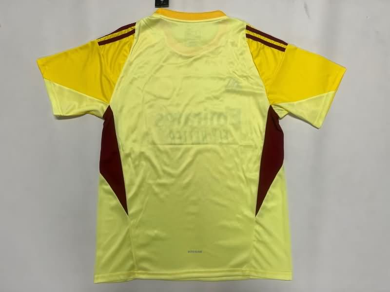 AAA Quality Real Madrid 25/26 Goalkeeper Yellow Soccer Jersey