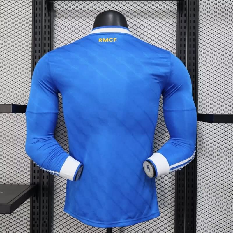 AAA Quality Real Madrid 25/26 Third Long Sleeve Soccer Jersey (Player) Leaked