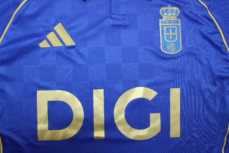 AAA Quality Real Oviedo 25/26 Home Soccer Jersey