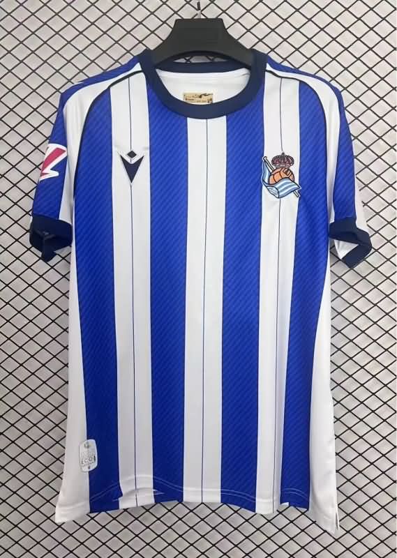 AAA Quality Real Sociedad 25/26 Home Soccer Jersey