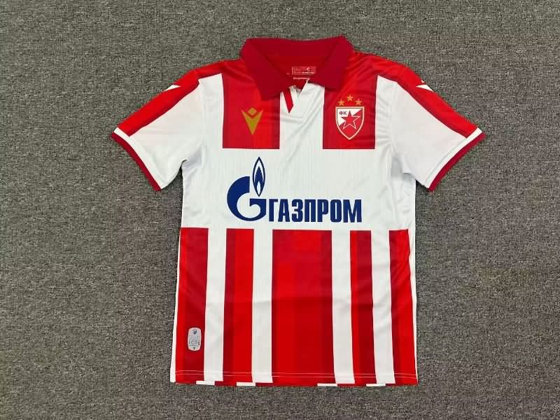AAA Quality Red Star Belgrade 25/26 Home Soccer Jersey