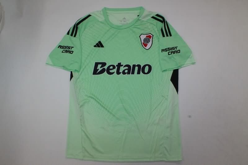AAA Quality River Plate 2025 Goalkeeper Green Soccer Jersey