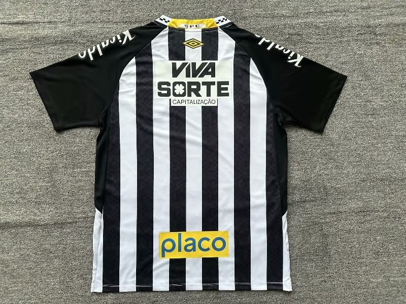 AAA Quality Santos 2025 Away Soccer Jersey With Sponsor