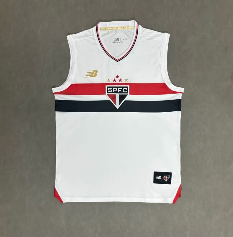 AAA Quality Sao Paulo 2025 Training Vest Soccer Jersey
