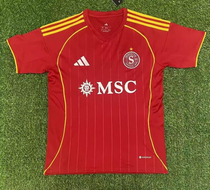 AAA Quality Servette FC 25/26 Home Soccer Jersey