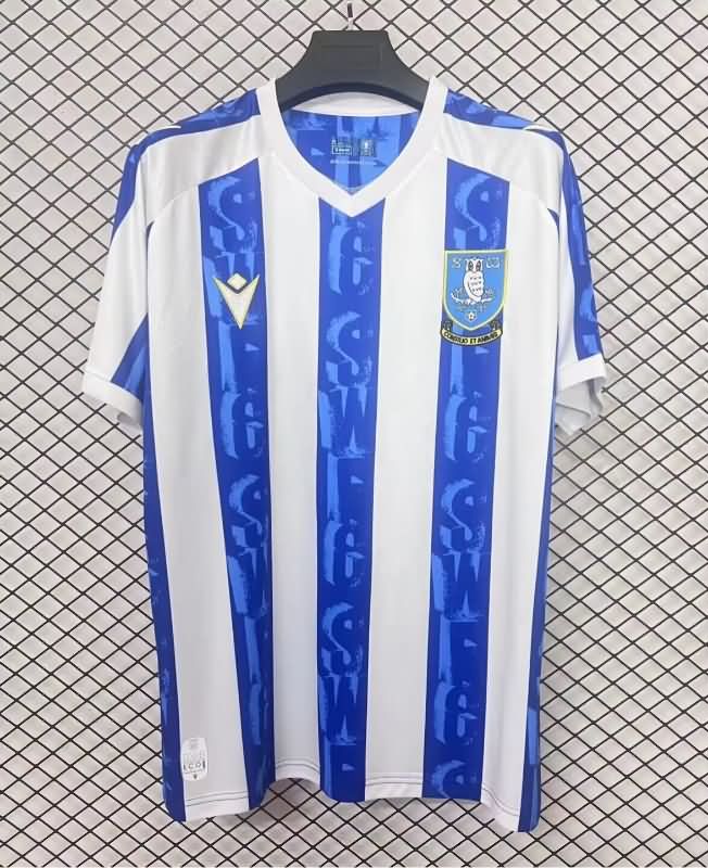 AAA Quality Sheffield Wednesday 25/26 Home Soccer Jersey