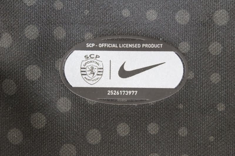 AAA Quality Sporting Lisbon 25/26 Black Soccer Jersey