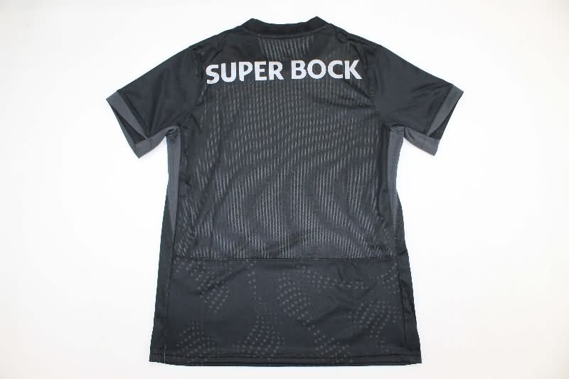 AAA Quality Sporting Lisbon 25/26 Black Soccer Jersey