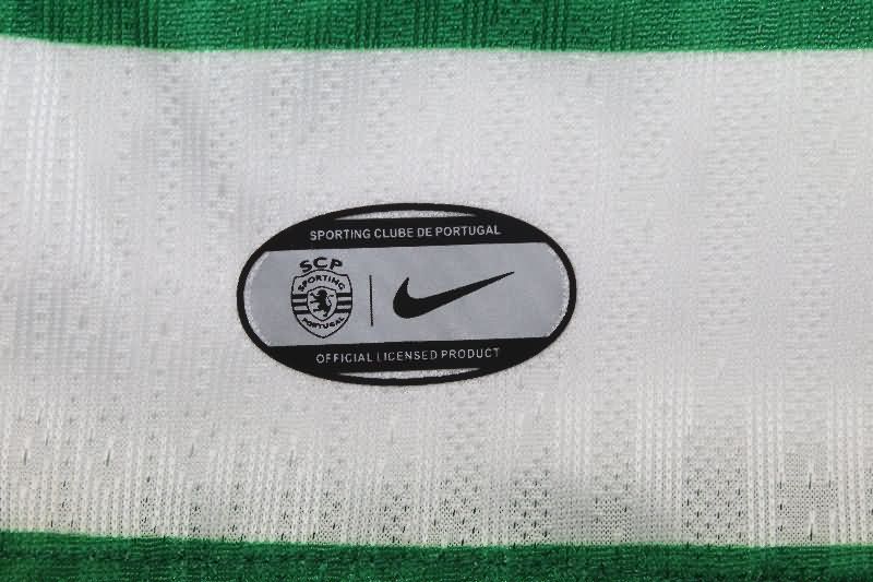 AAA Quality Sporting Lisbon 25/26 Home Soccer Jersey (Player)