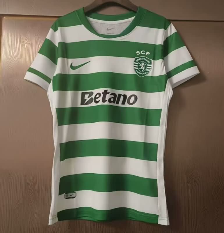 AAA Quality Sporting Lisbon 25/26 Home Women Soccer Jersey