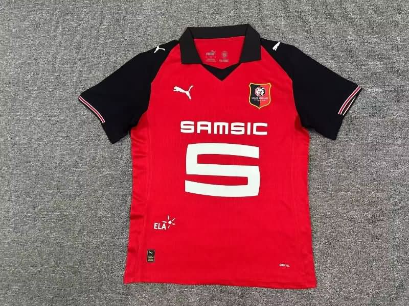 AAA Quality Stade Rennais 25/26 Home Soccer Jersey