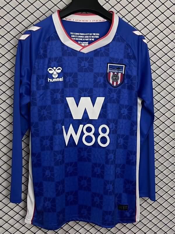 AAA Quality Sunderland 25/26 Away Long Sleeve Soccer Jersey
