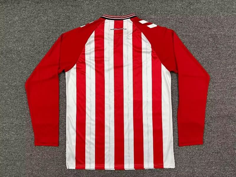 AAA Quality Sunderland 25/26 Home Long Sleeve Soccer Jersey