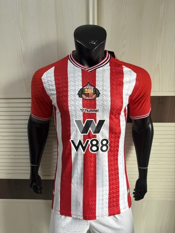 AAA Quality Sunderland 25/26 Home Soccer Jersey (Player)