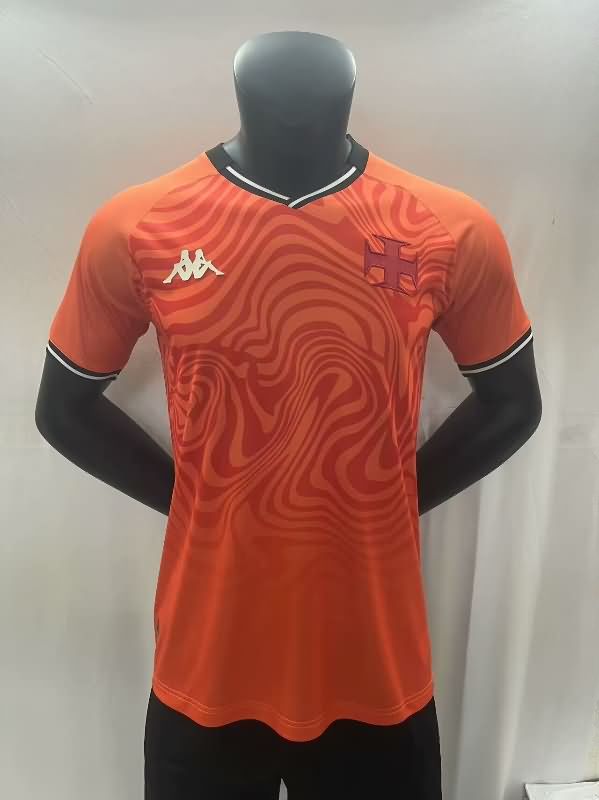 AAA Quality Vasco Da Gama 2025 Goalkeeper Orange Soccer Jersey