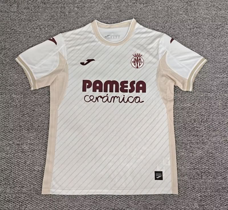 AAA Quality Villarreal 25/26 Away Soccer Jersey
