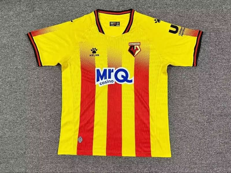 AAA Quality Watford 25/26 Home Soccer Jersey