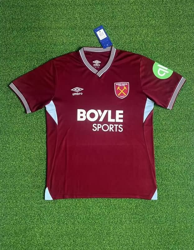 AAA Quality West Ham 25/26 Home Soccer Jersey