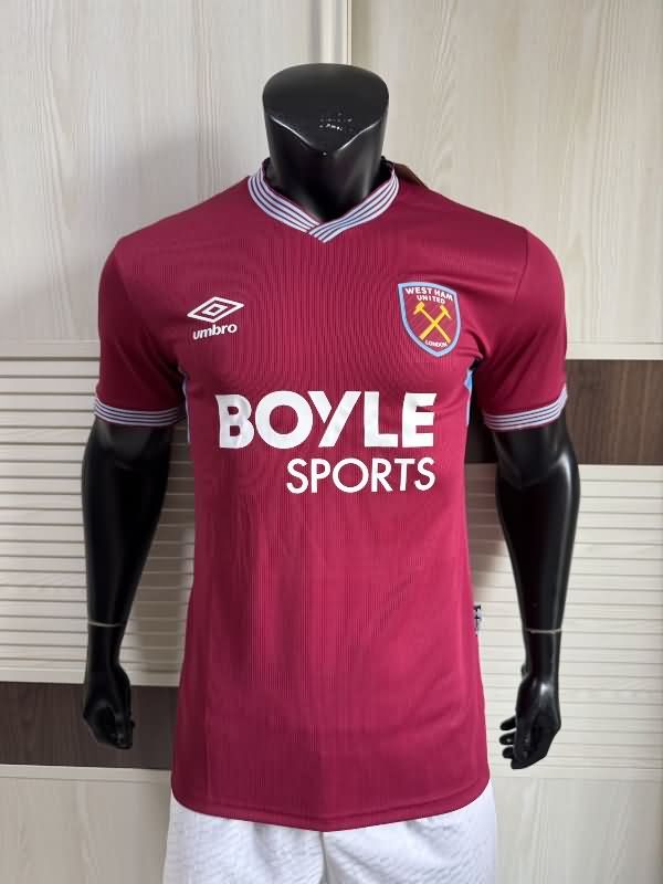 AAA Quality West Ham 25/26 Home Soccer Jersey (Player)