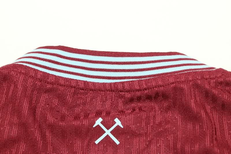 AAA Quality West Ham 25/26 Home Soccer Jersey (Player)