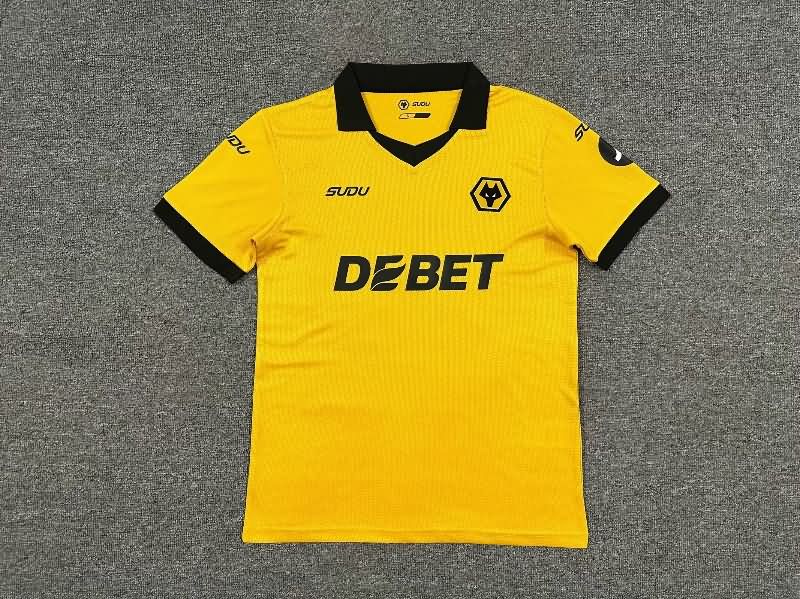 AAA Quality Wolves 25/26 Home Soccer Jersey