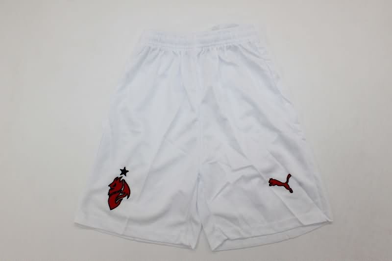 Kids AC Milan 25/26 Away Soccer Jersey And Shorts